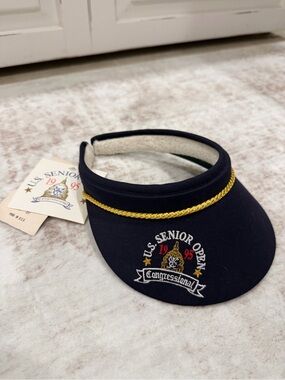 NWT Vintage 1995 US Senior Open Congressional Country Club Golf Visor